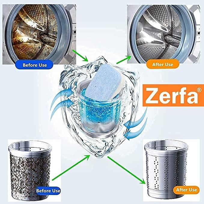 Lavender Washing Machine Cleaner Tablets (Pack of 12)