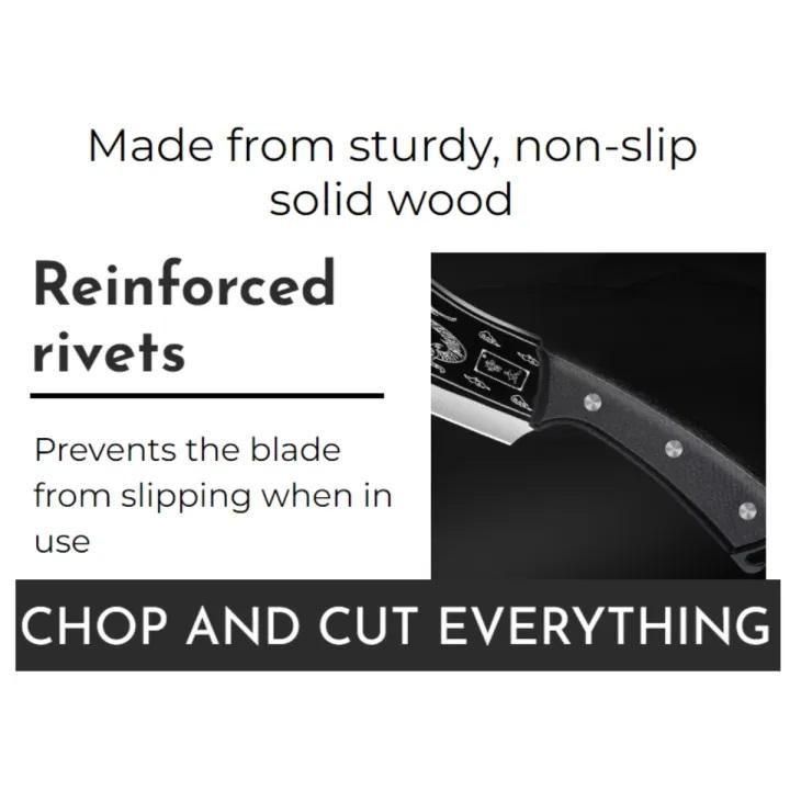 Dragon Chopping Knife – Stainless Steel Heavy-Duty Kitchen Blade