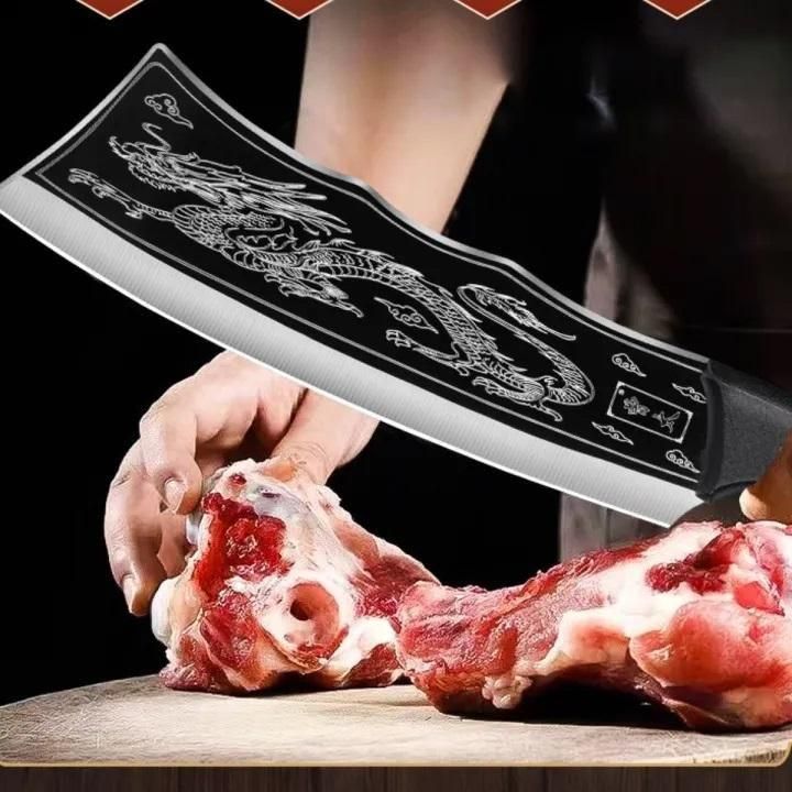 Dragon Chopping Knife – Stainless Steel Heavy-Duty Kitchen Blade