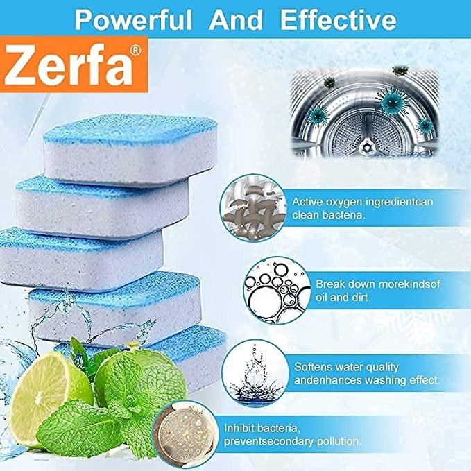 Lavender Washing Machine Cleaner Tablets (Pack of 12)