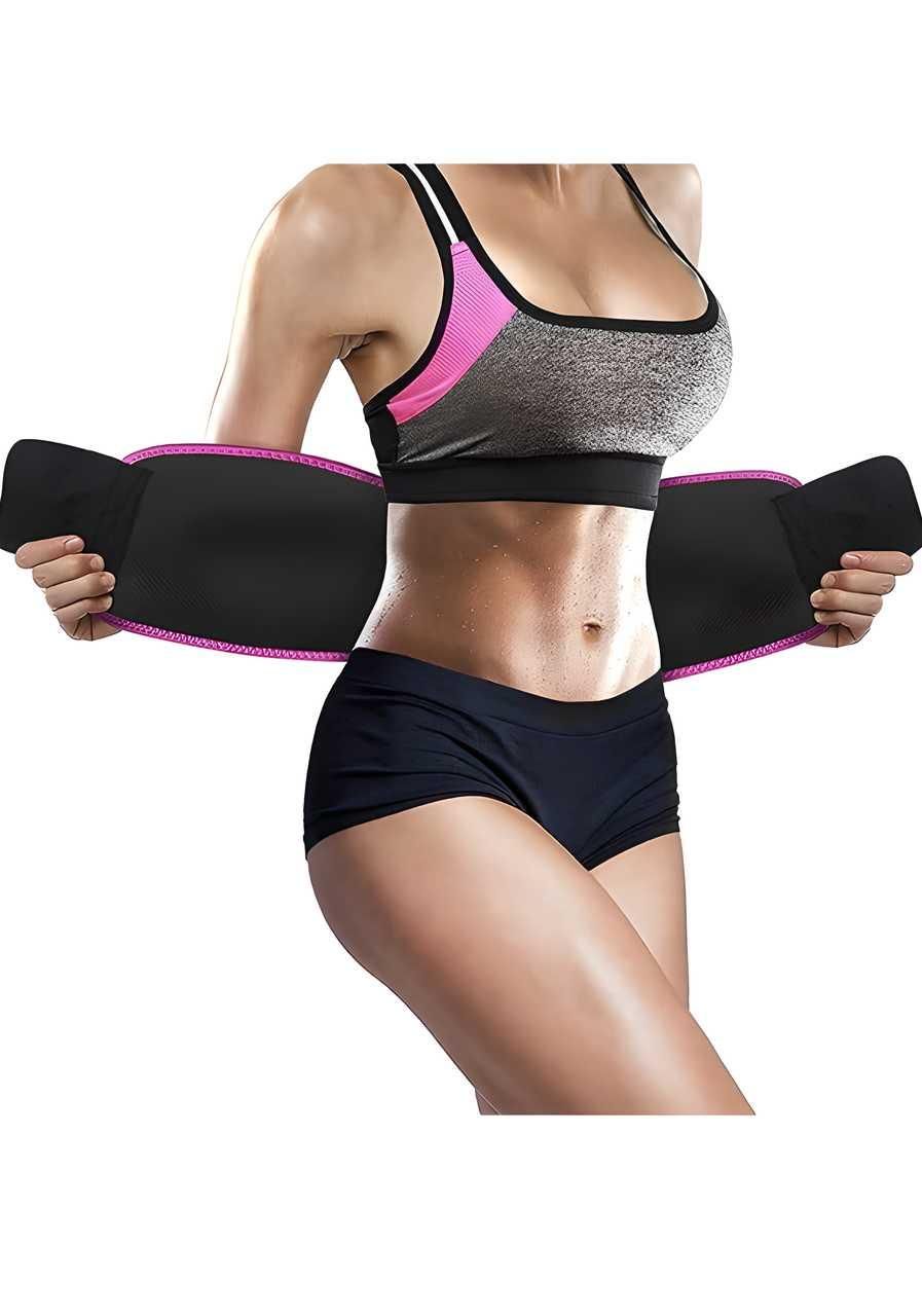 Adjustable Waist Trimmer Belt – Sweat & Slimming Support Belt
